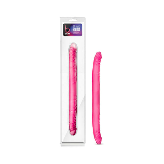 B Yours 16 in. Double Dildo Pink-0
