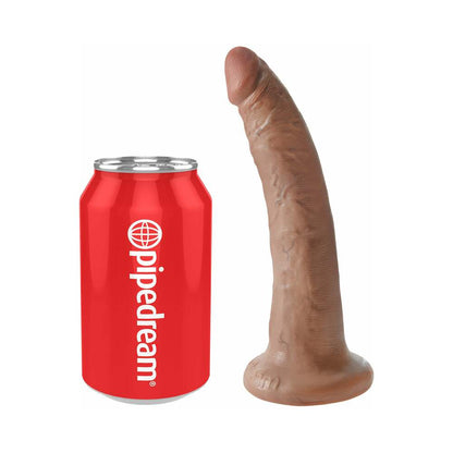 King Cock 7 in. Cock Realistic Dildo With Suction Cup Tan-4