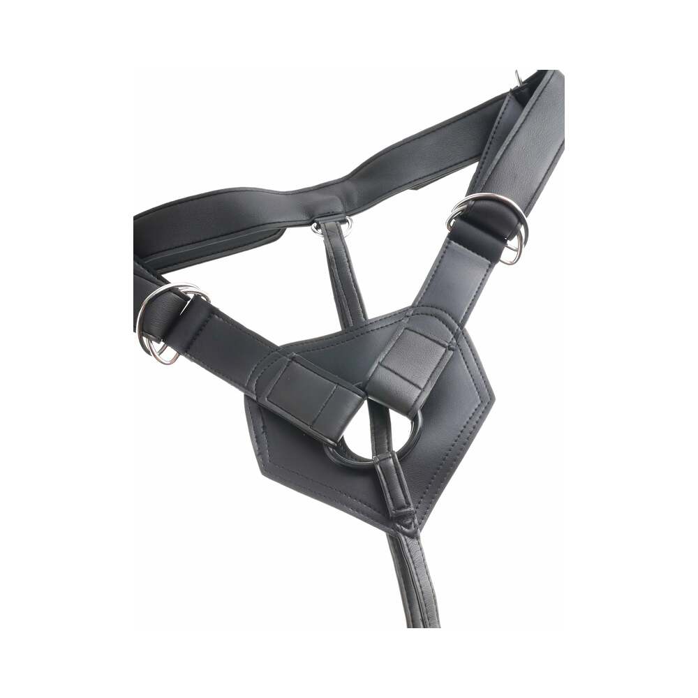 King Cock Strap-on Harness With 6 in. Cock Tan-2