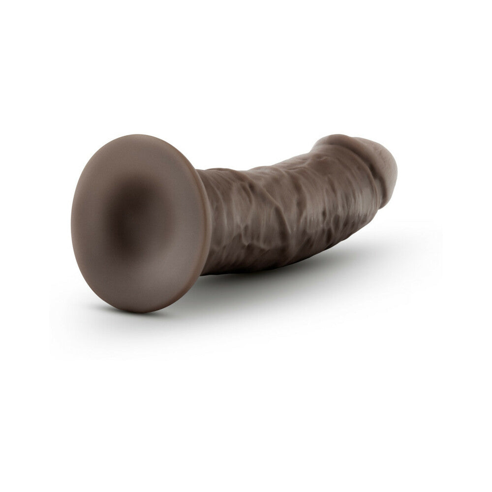 Au Naturel 8 in. Posable Dual Density Dildo Brown-4