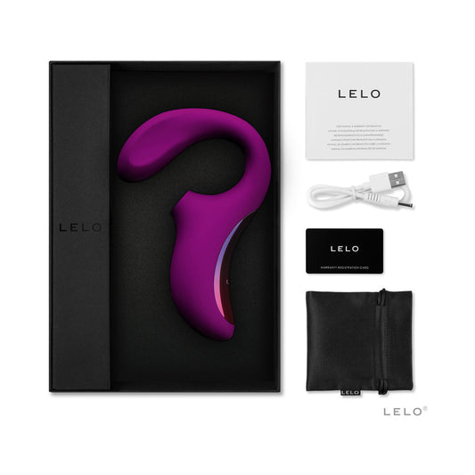 LELO ENIGMA Suction Dual Stimulator Deep Rose-0
